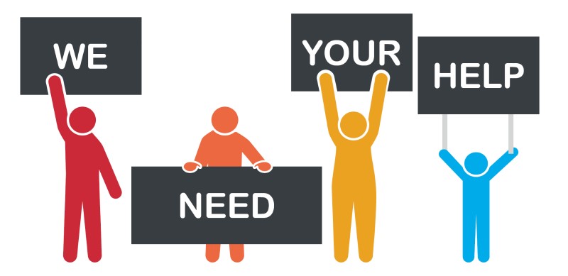 We need your help